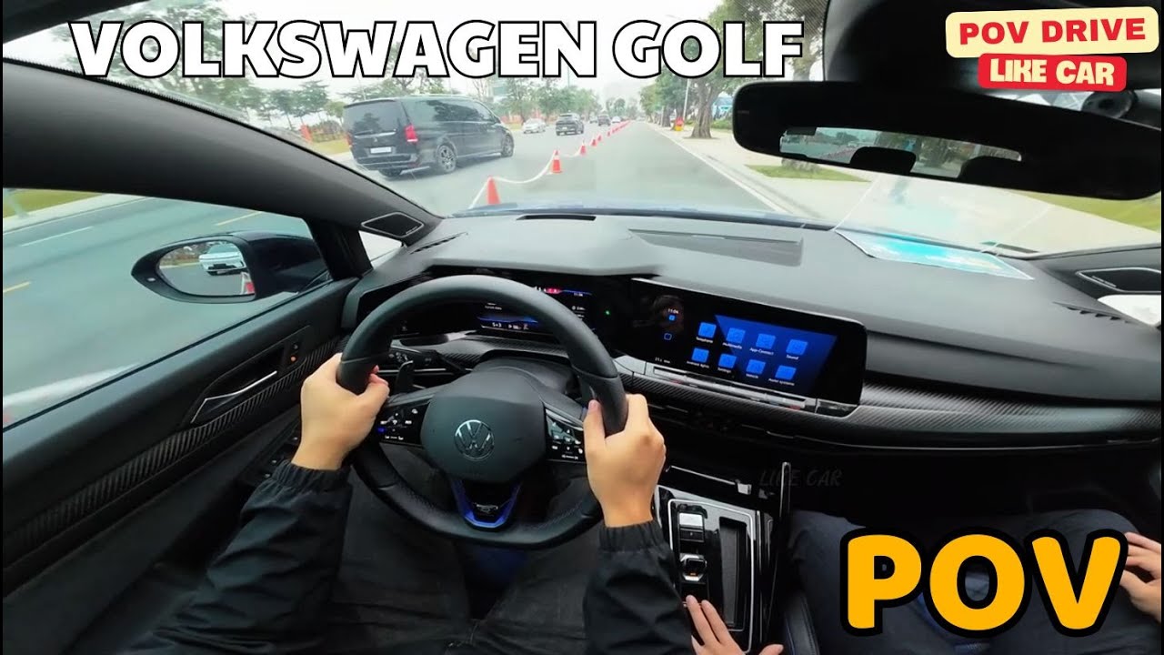 2025 Volkswagen Golf R 2.0 TSI GTI Performance | POV Test Drive & Pure Engine Sound