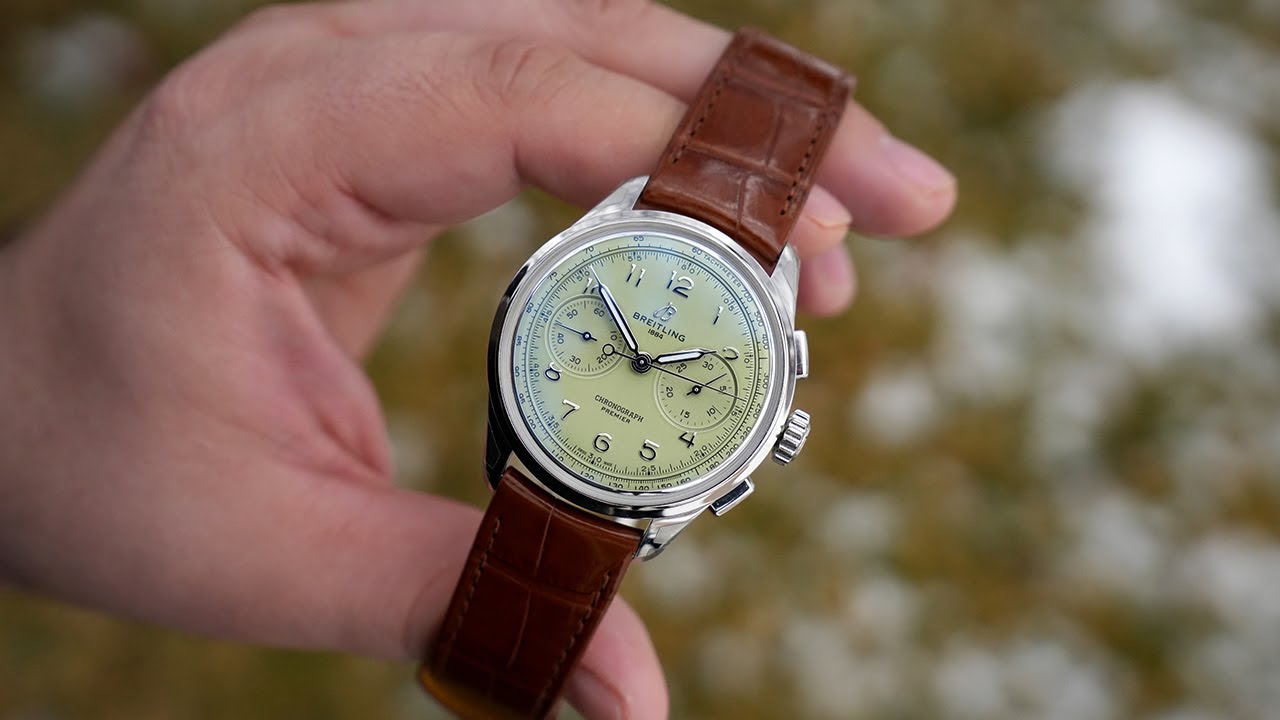 A Breitling Masterpiece - Premier B09 Chrono 40 'Pistachio'