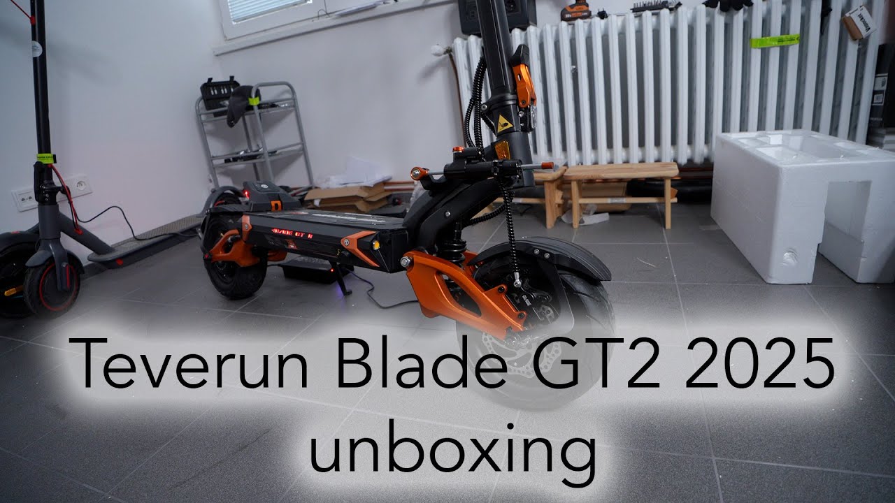 Teverun Blade GT2 2025 - takřka dokonalá koloběžka pro každého chlapáka 👌. Unboxing 📦