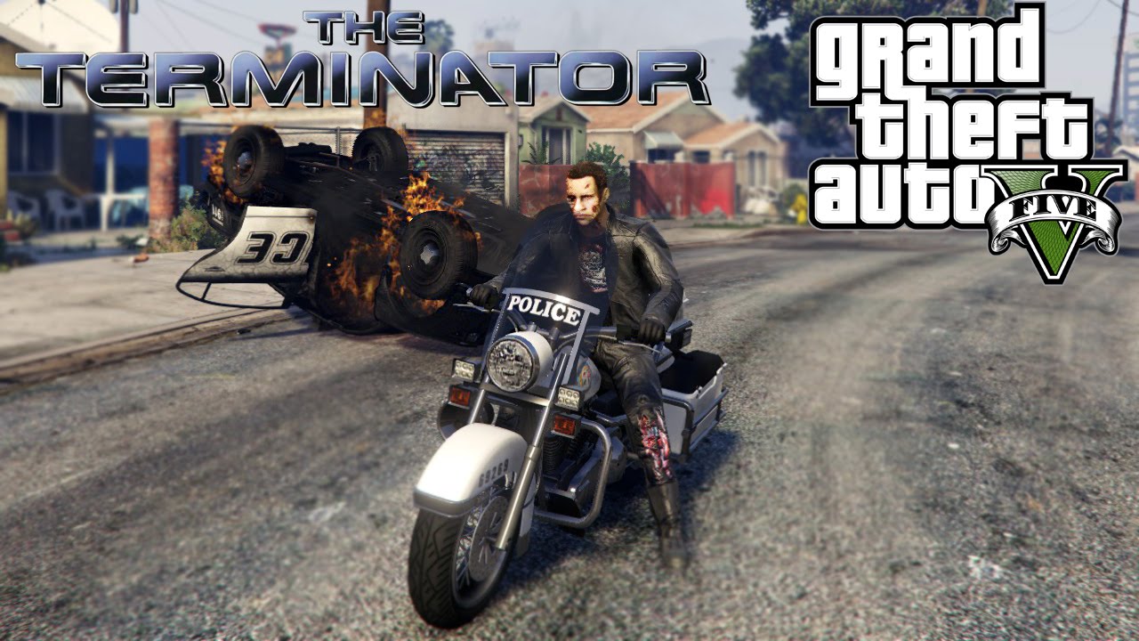 GTA 5 Mod - The Terminator