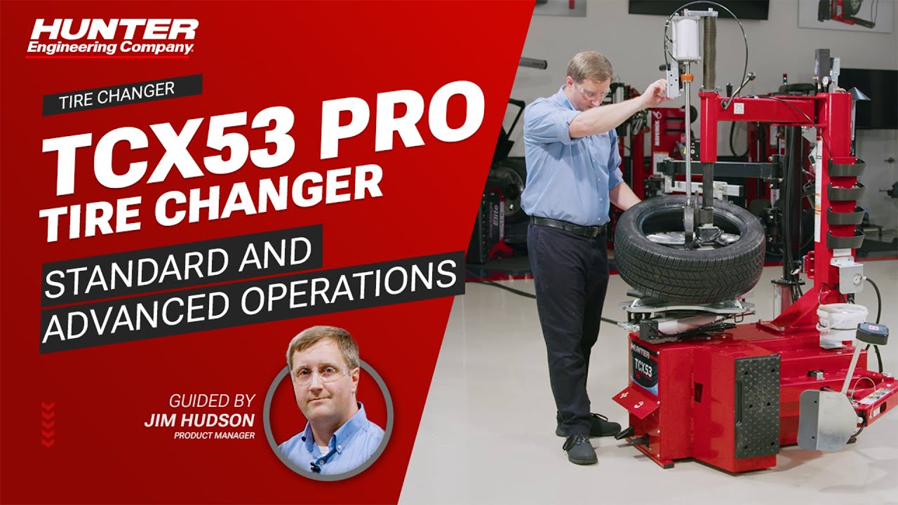 TCX53 Pro Tire Changer: Standard and Advanced Operations