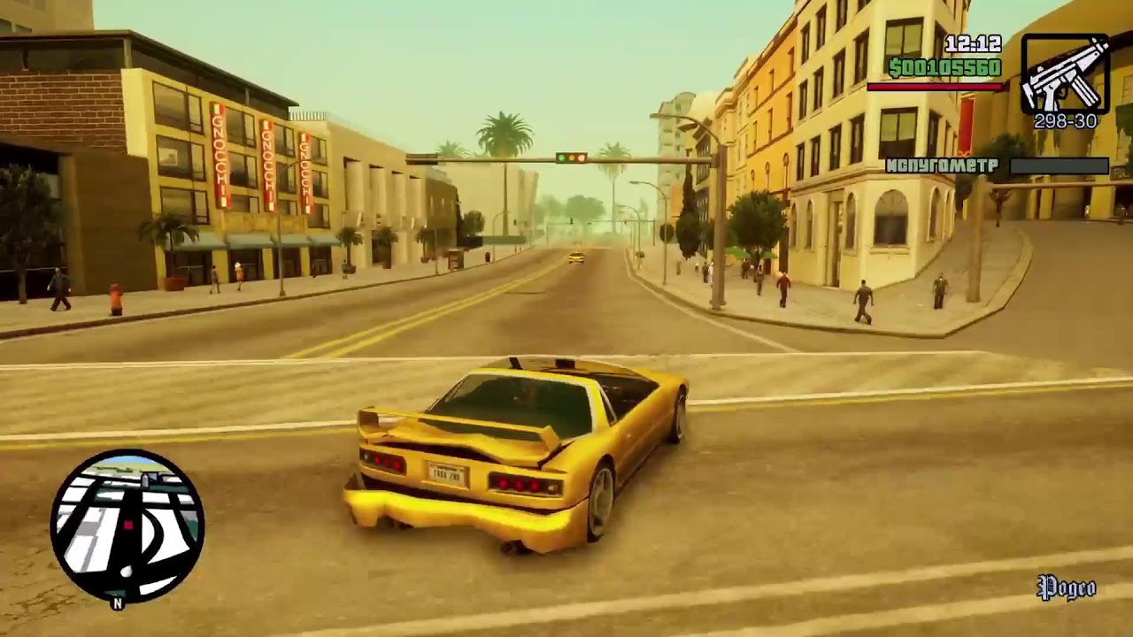 Играем в Grand Theft Auto San Andreas