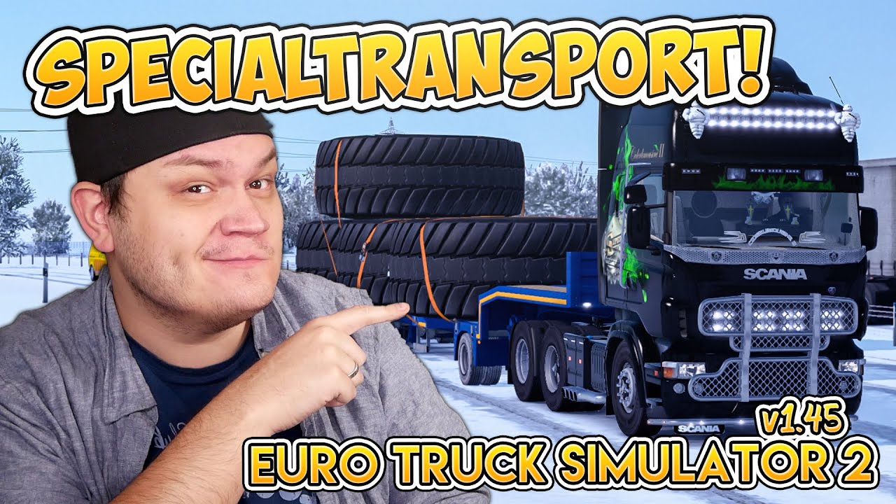 K&Ouml;R SPECIALTRANSPORT MED CIDERLIMMON! | Euro Truck Simulator 2 | SPECIALTRANSPORT!