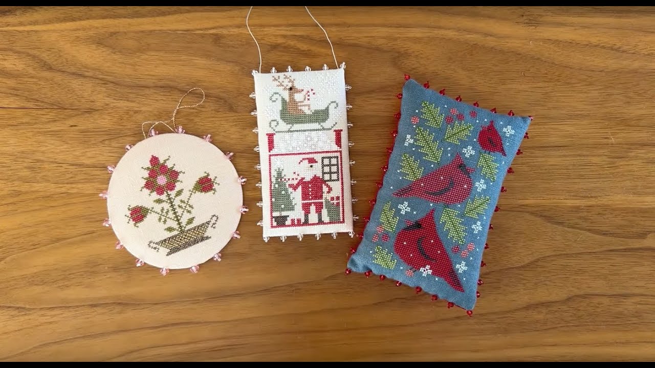 Tutorial: sparkling briolette edging