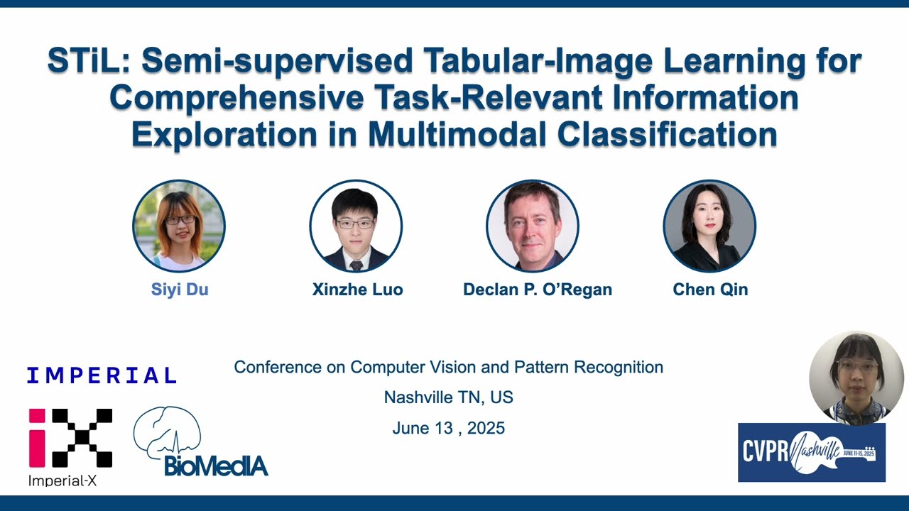 [CVPR 2025] STiL: Semi-supervised Tabular-Image Learning for Comprehensive Task-Relevant