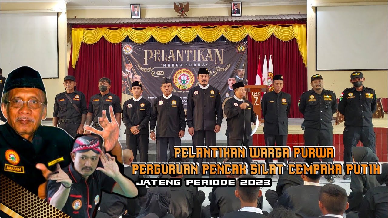 PELANTIKAN WARGA PURWA PENCAK SILAT CEMPAKA PUTIH PERIODE 2023 SE-JATENG