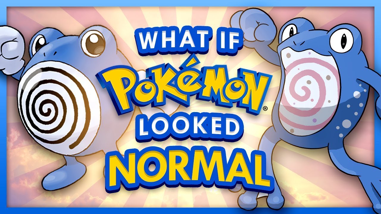 What If Pokemon Looked Normal?
