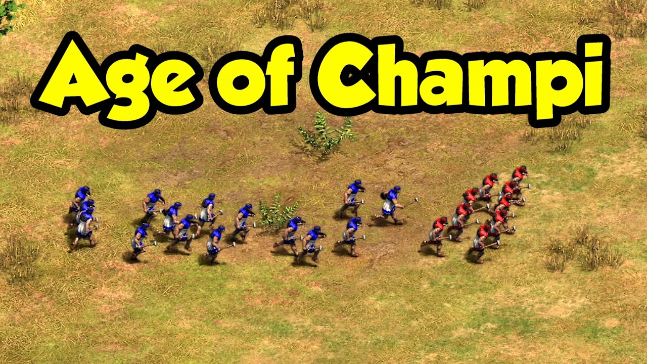 Age of Champi (AoE2 scout comparison)