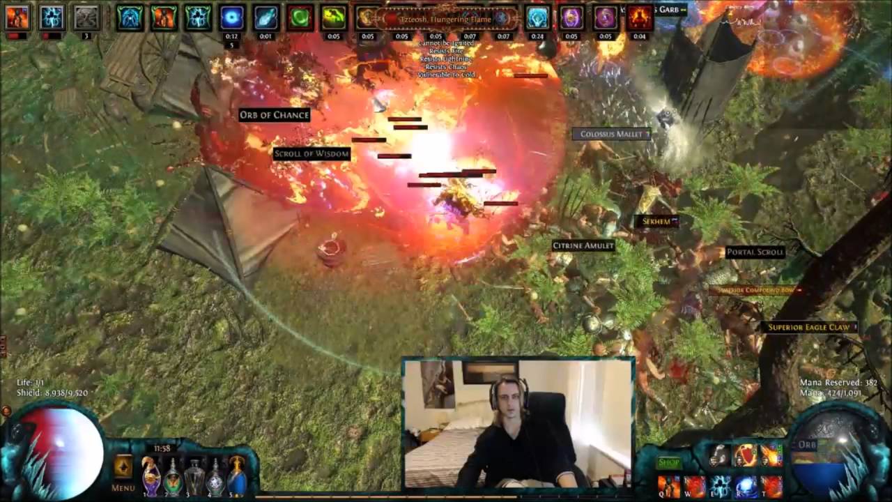 Elementalist Fireball - My second most fun build in Atlas so far
