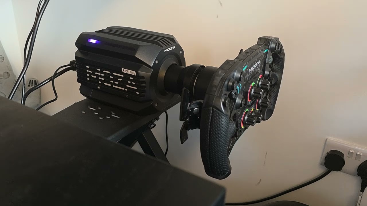 Moza R25 Ultra startup sound