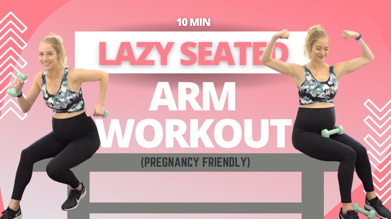 10 Min Lazy Arm Workout | Dumbbell Workout - All Sitting | fitnessa ◡̈
