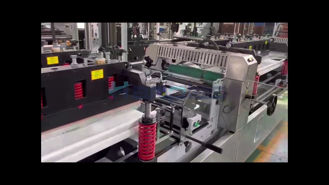 HP-CTFZ 3 Side Sealing Zipper Bag / Center Sealing Bag / 4 Side Sealing Bag Making Machine