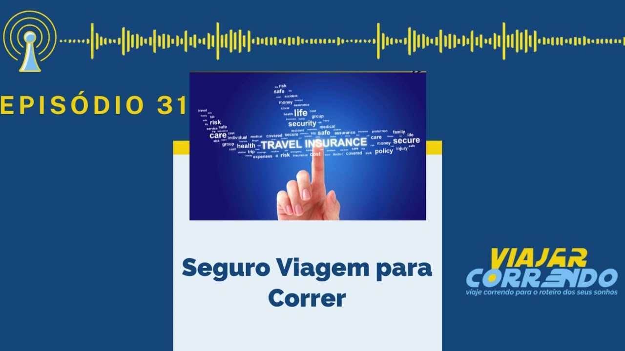 Podcast Seguro viagem para correr🎧✈️🏃