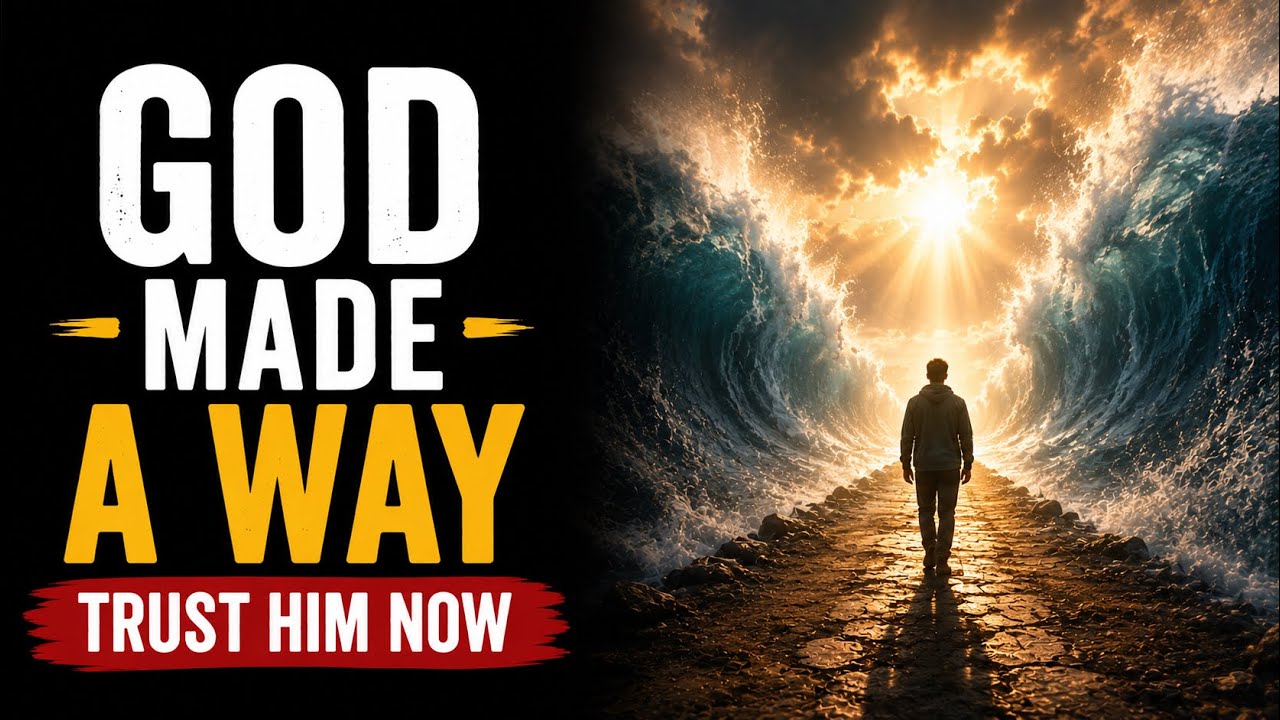 God Has Already Made a Way, Be Still and Watch Him Move | Powerful Prayer & Encouragement