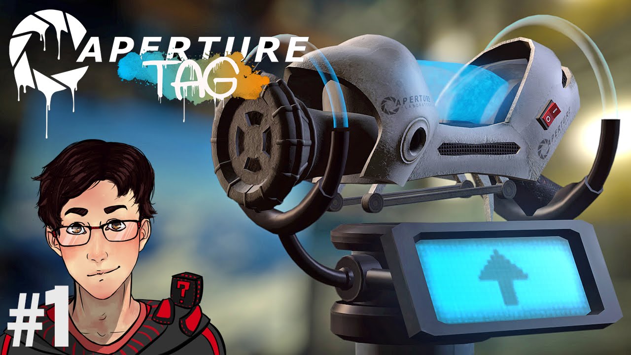 Aperture Tag: Paint Gun Testing Initiative - I Believe I Can Fly - Episode 1!