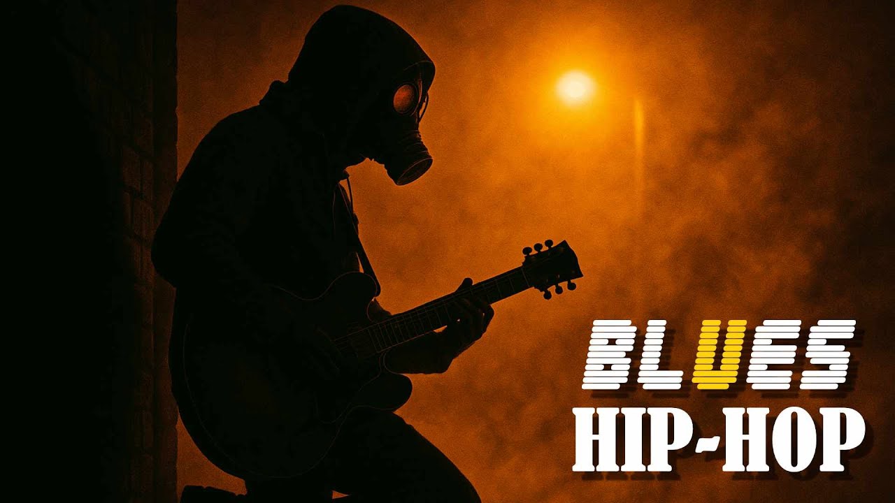Urban Blues hip hop &ndash;Rainy Groove &ndash; Blues Guitar & Lo-Fi Sax Chill #blueshiphop