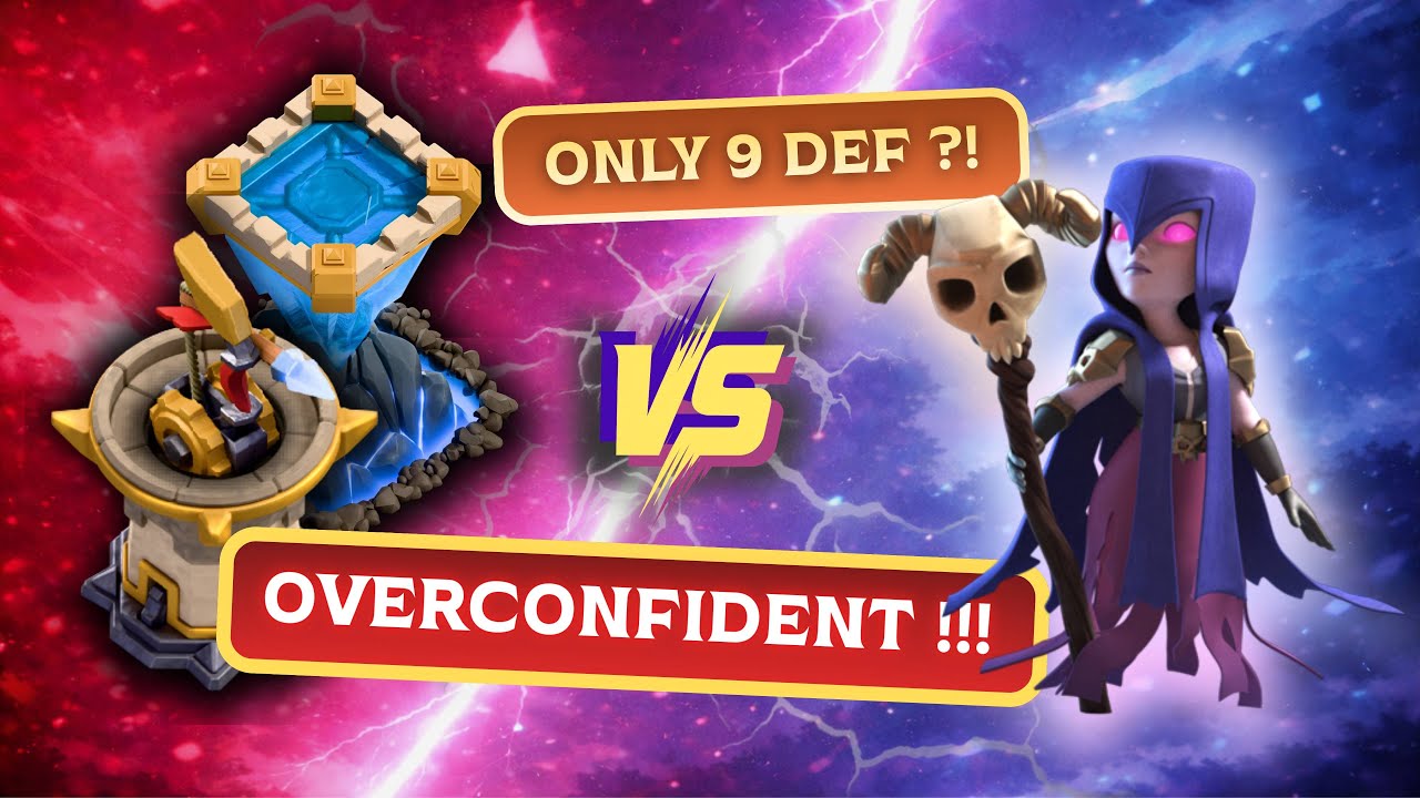 TH 18 DARK TROOPS vs TH 18 MERGED-DEFENSES — OVERCONFIDENT !!!