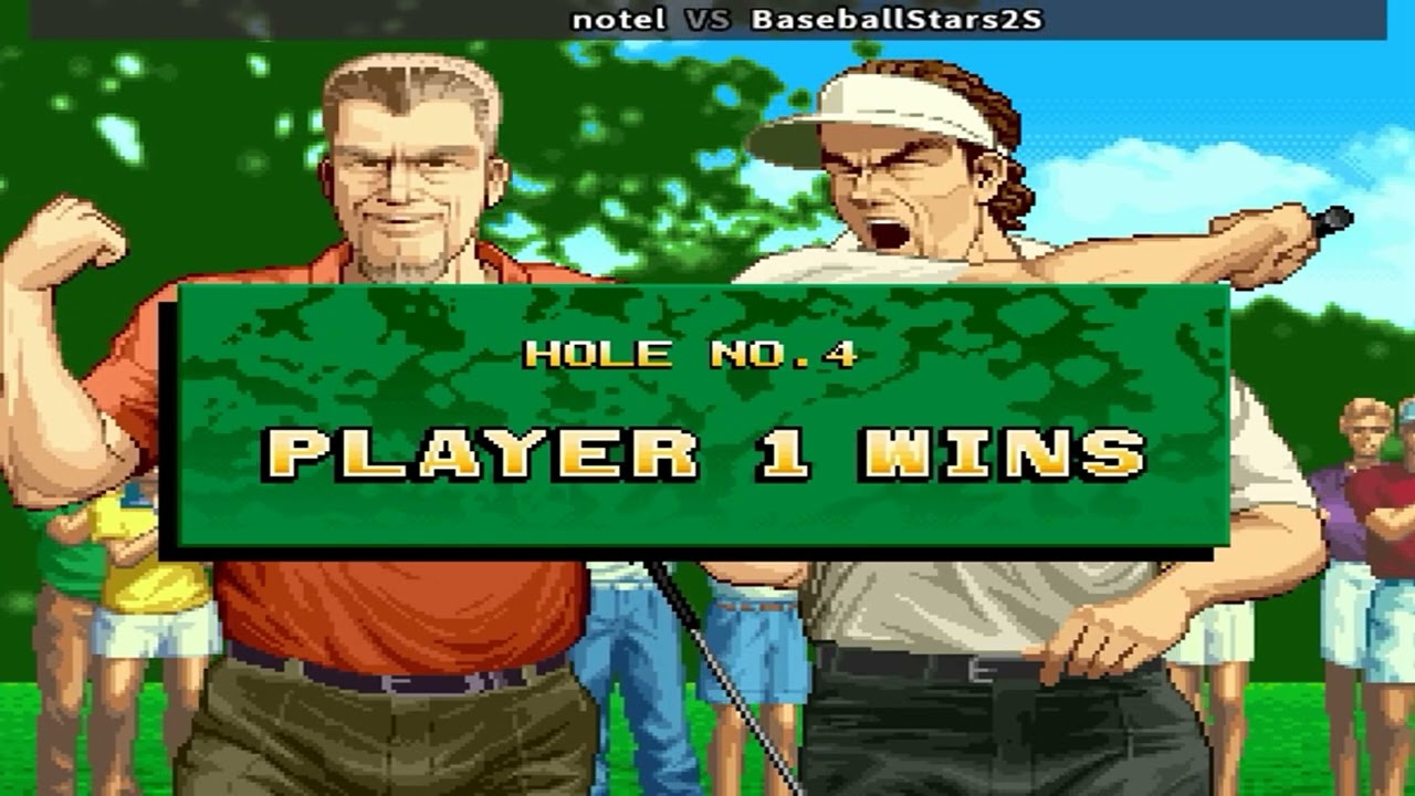 Neo Turf Masters / Big Tournament Golf - notel vs BaseballStars2S