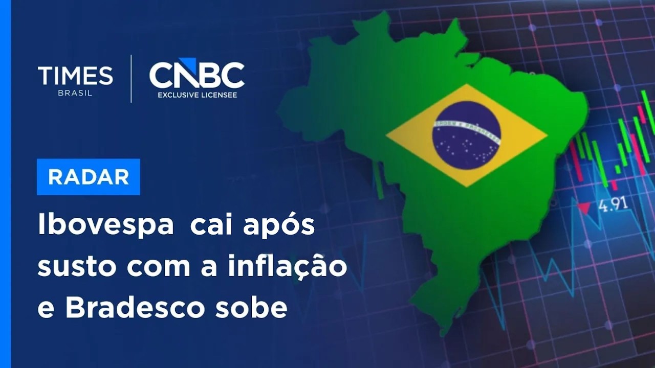 Ibovespa B3 recua após choque inflacionário; Bradesco lidera altas com reestruturação da Odonto Prev