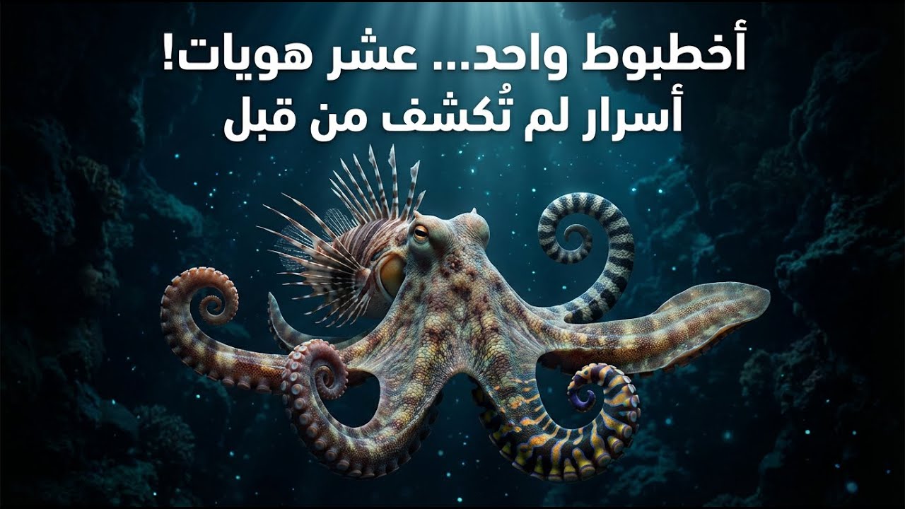الذكاء الذي يغيّر شكله! أسرار أخطبوط الميميك المذهلة