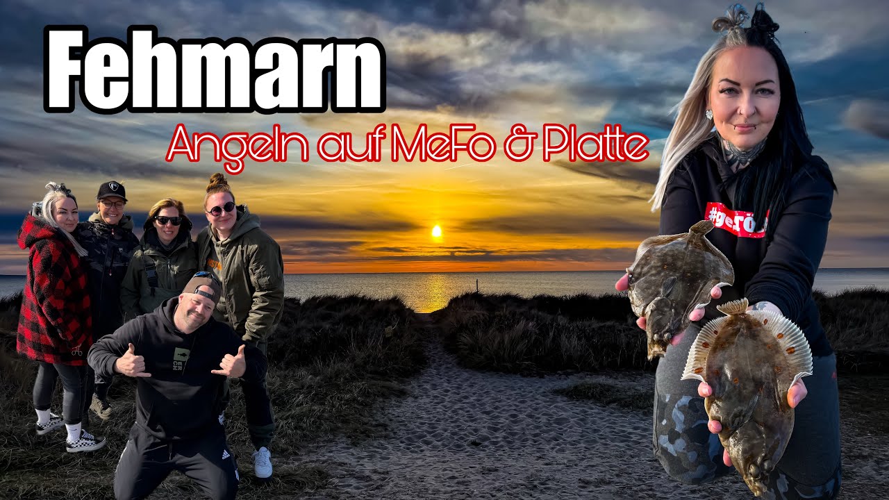 Angeln auf MeFo und Platte in Fehmarn