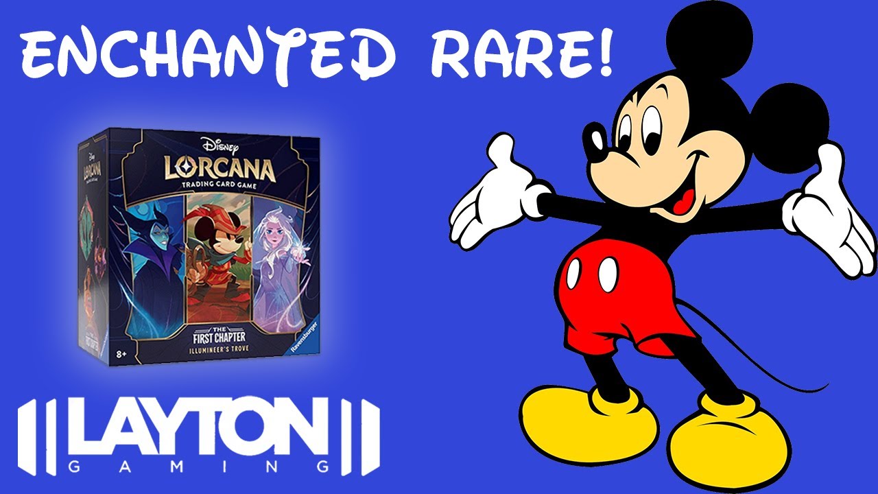 Disney Lorcana Enchanted Rare Pulled from Trove!