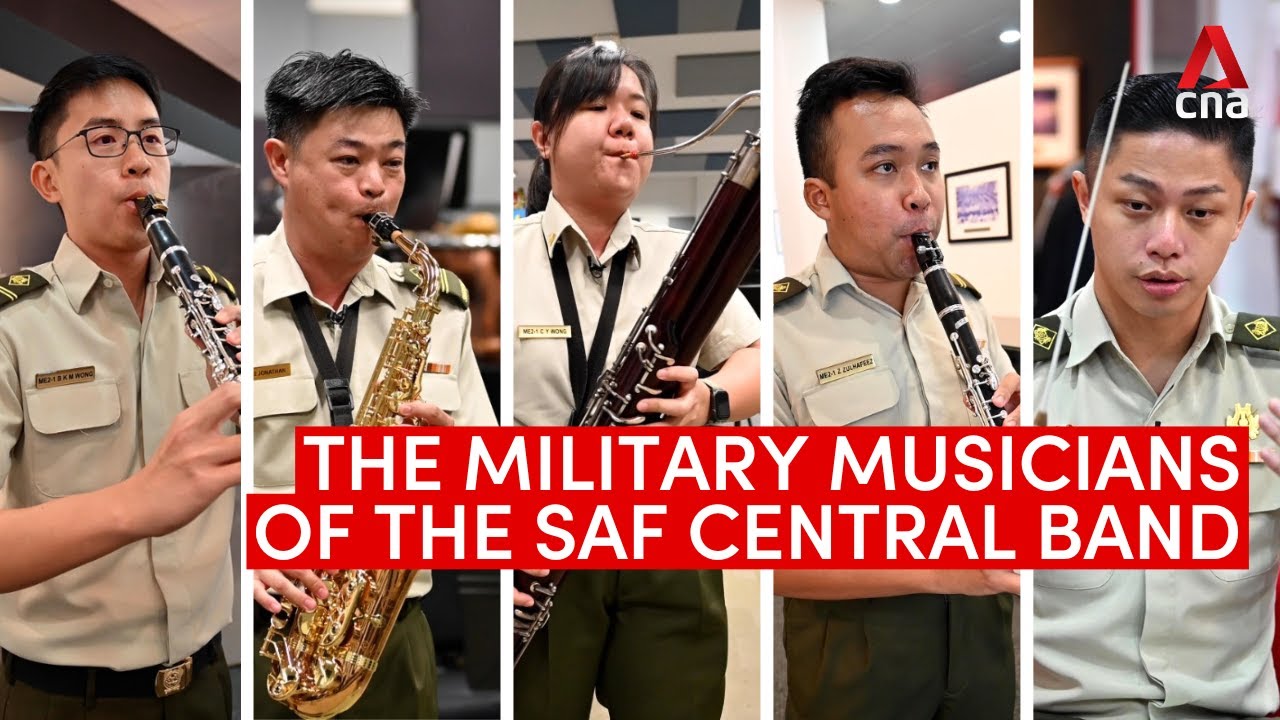 The military musicians of the SAF Central Band
