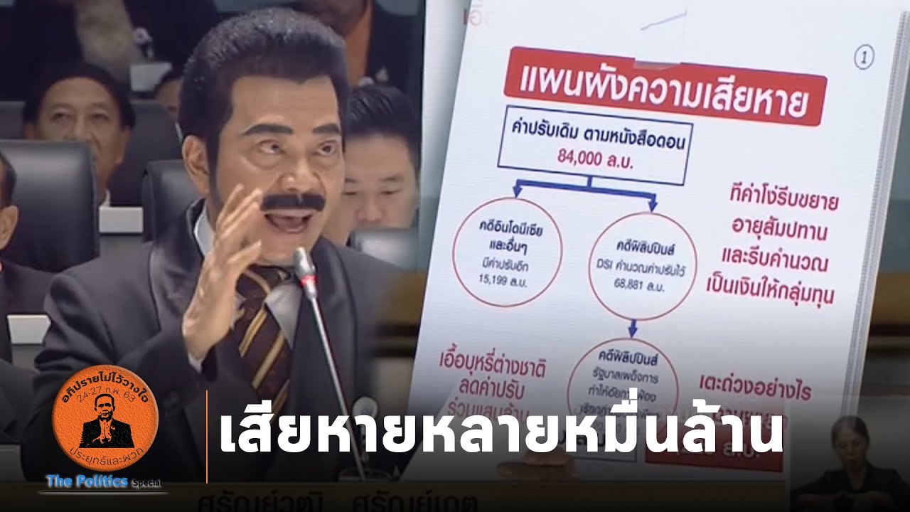 ศรัณย์วุฒิ(ช่วง1)ถล่มบิ๊กตู่-วิษณุอุ้มฟิลิปมอร์ริส ชาติพังหลายหมื่นล้าน : Matichon TV