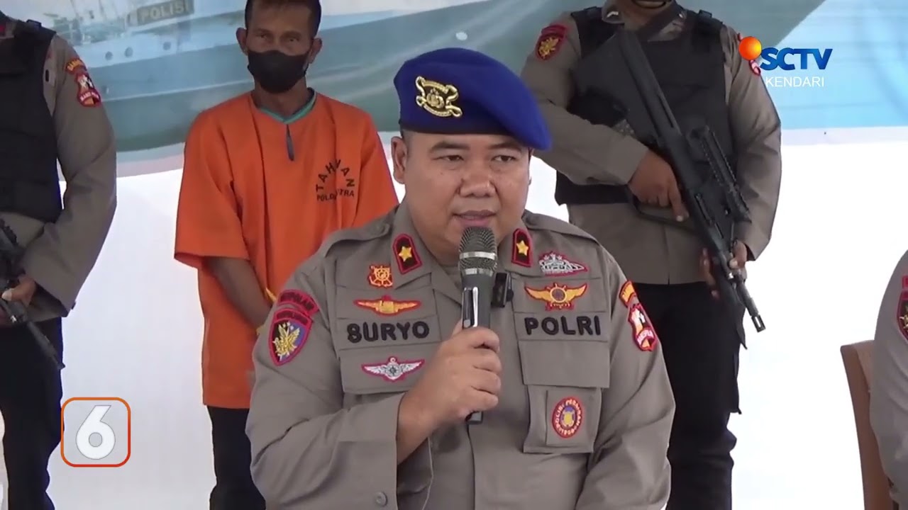 Menggunakan Bom Ikan, Nelayan Di Buton Tengah Ditangkap Polisi || Liputan 6 Sultra