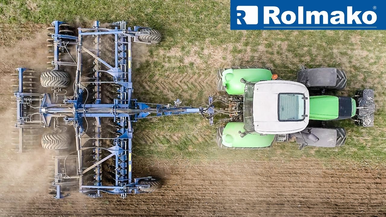Универсальность в течение всего сезона – дисковая борона Rolmako U652