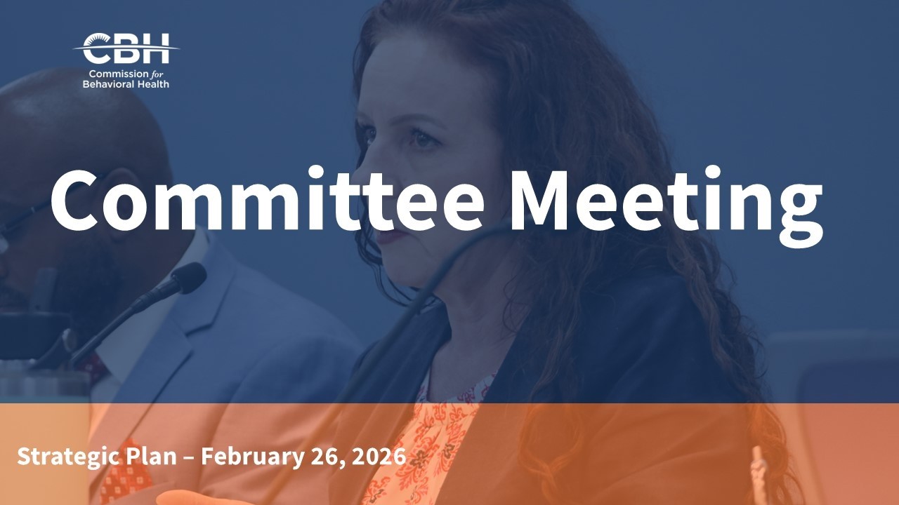 CBH Strategic Plan Advisory Committee Meeting for February 26, 2026