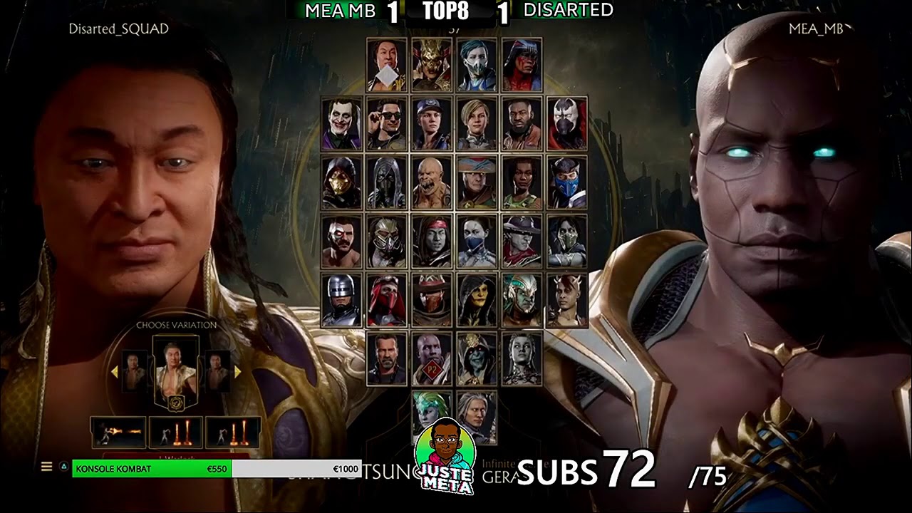 Mortal Kombat 11 Konsole Kombat 2020   Full Tournament! TOP8 + Finals