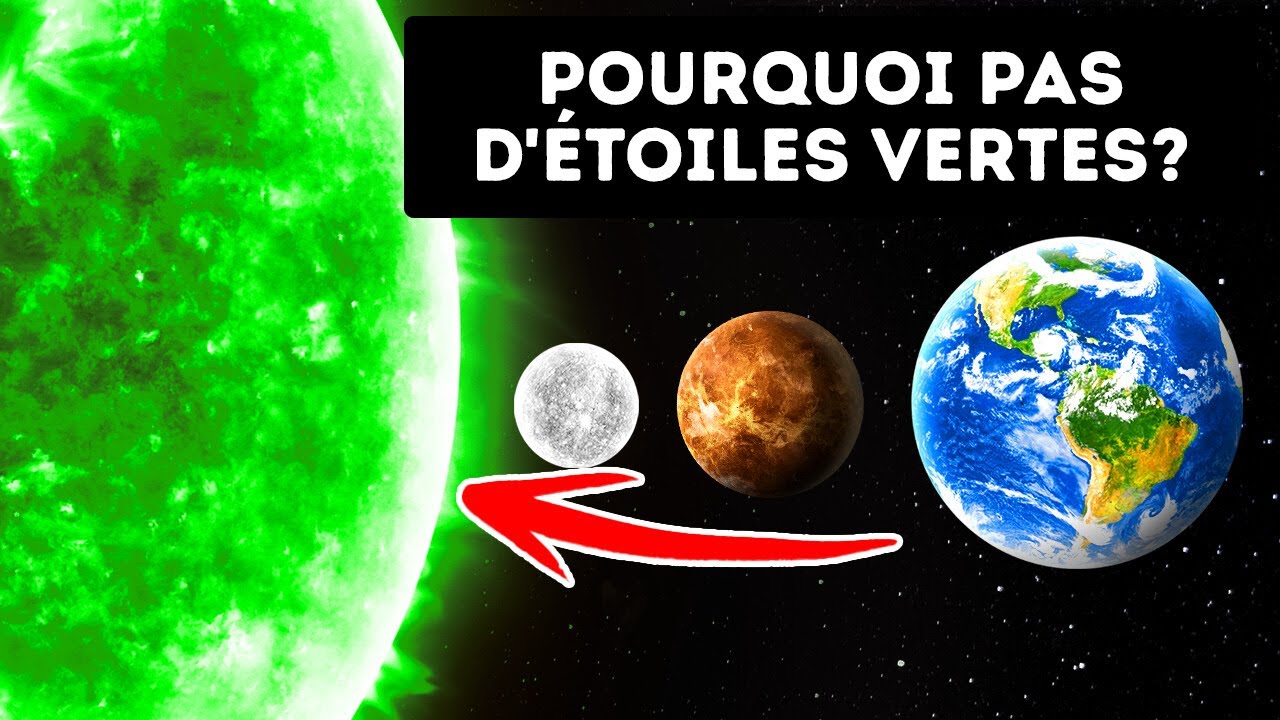 Anomalie de l'univers : Où sont les étoiles vertes ?