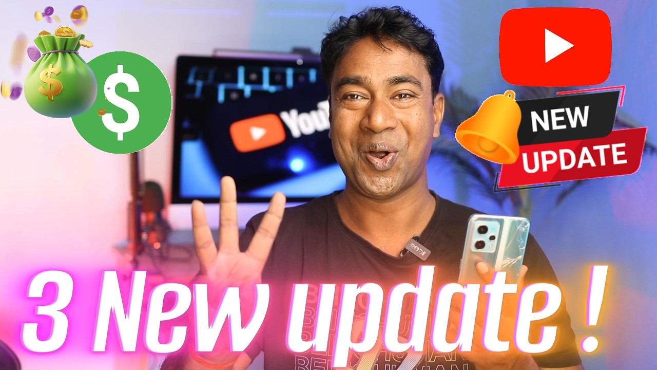Youtube New Update : 3 important Update for YouTubers March 2026