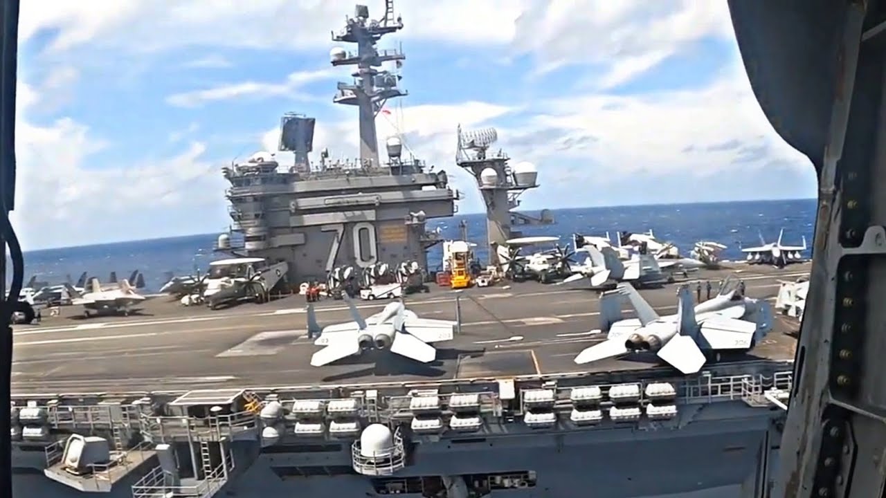 USS Carl Vinson Conducts Replenishment at Sea with RAN | Indo-Pacific Naval Exercise 2021