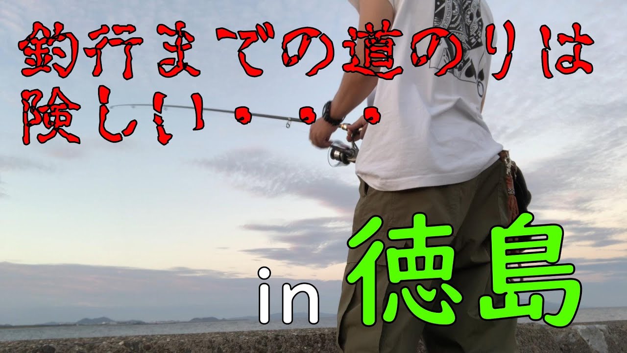 [2023年9月]【釣り初心者】四国遠征釣行！徳島・小松海岸で釣りしたよ！
