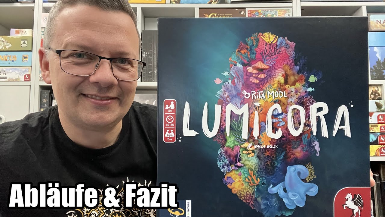 Lumicora (Deep Print Games / Pegasus Spiele) - Tauche ab in die Welt der Korallen