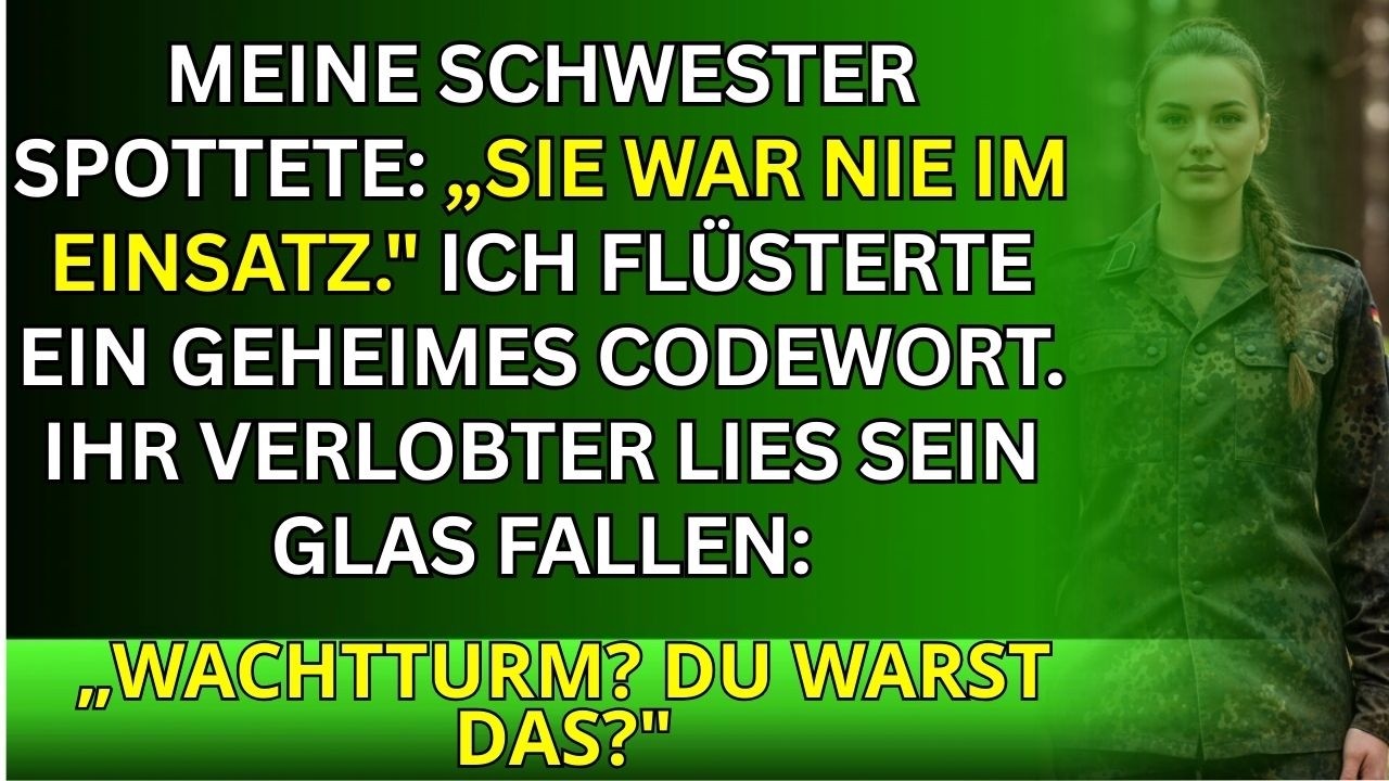 Er verspottete mich als „nur Stabsdienst“ – bis er merkte, dass ich sein Team gerettet habe…