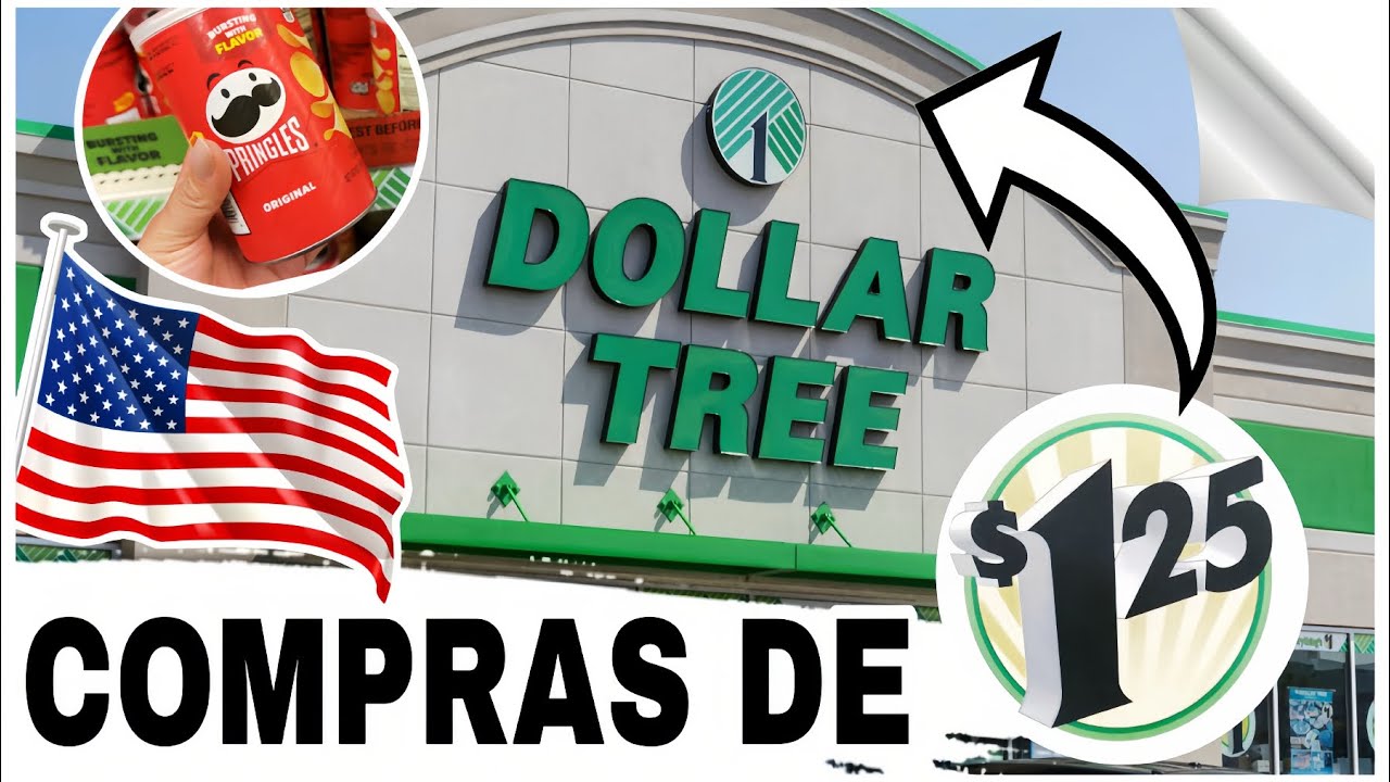 DOLLAR TREE - DIA DE COMPRAS NA LOJA MAIS BARATA DOS EUA - LOJA BARATA NOS ESTADOS UNIDOS 