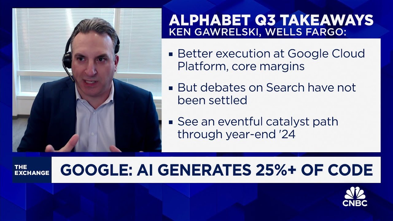 Alphabet earnings were 'bellwether' of tech earnings, says Wells Fargo's Ken Gawrelski
