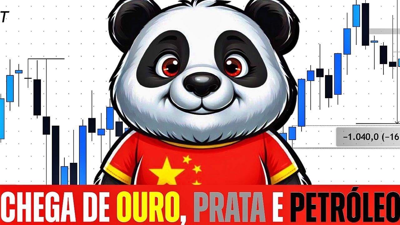 💰 China BLOQUEIA fundos em OURO, PRATA e PETRÓLEO | O que isso significa para os ETFs?