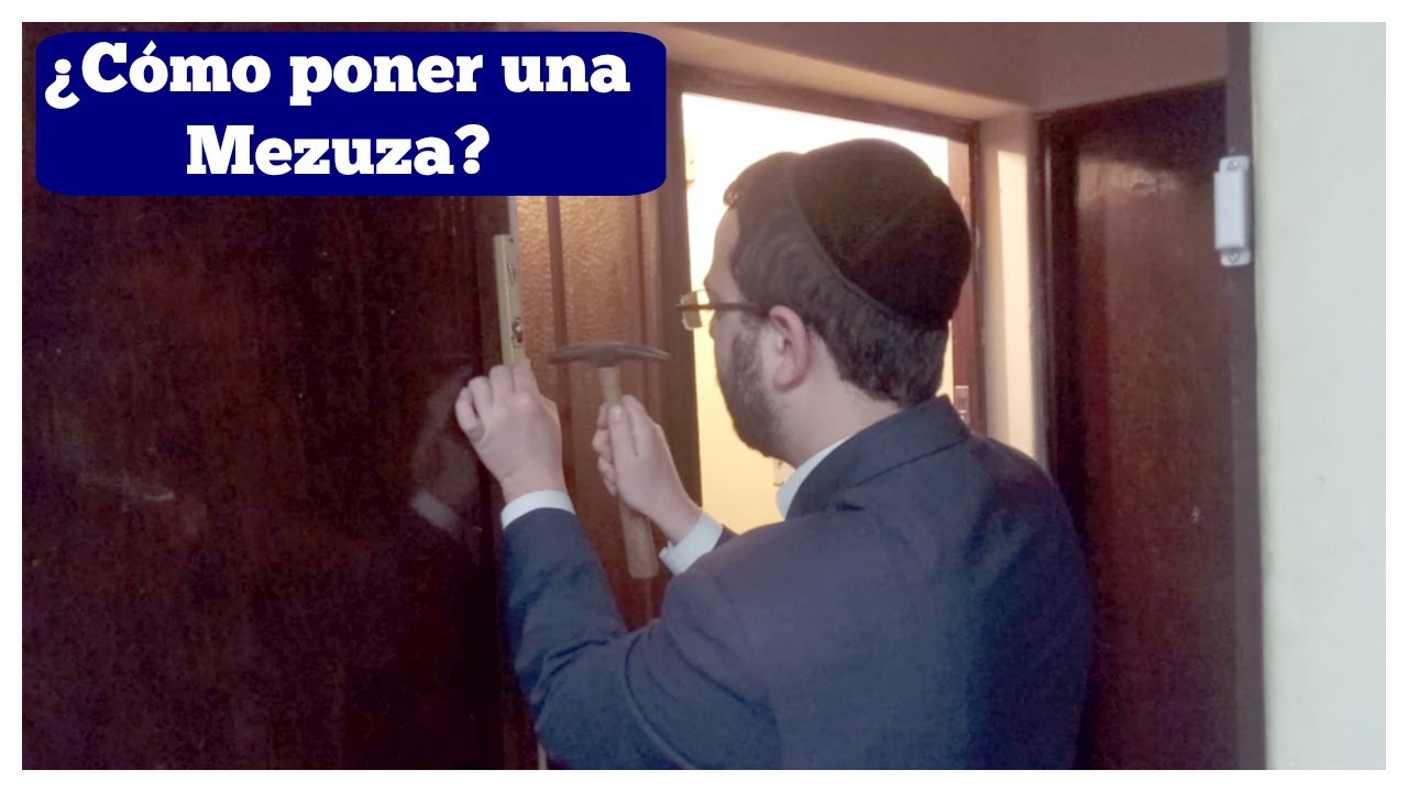 ¿Cómo poner una Mezuza? | Rab. Simantob