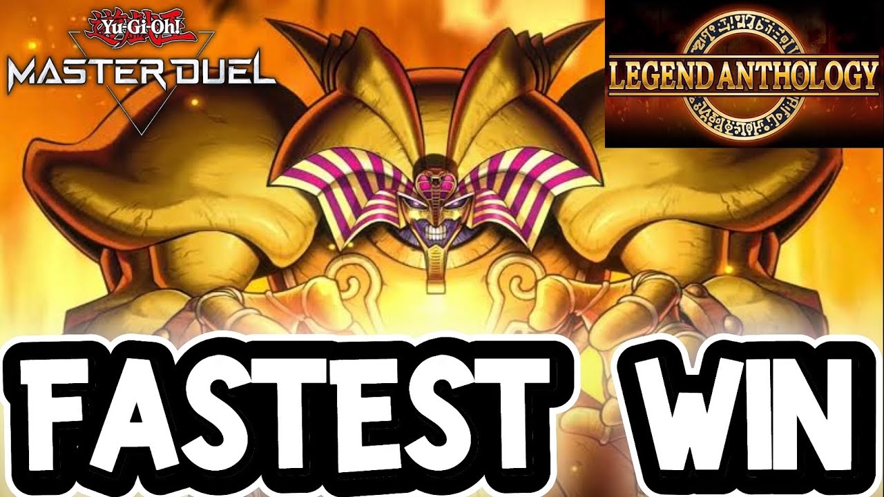 EXODIA UNSTOPPABLE!! Clear Everything with EXODIA MILLENNIUM-EYES in Legend Anthology [Master Duel]