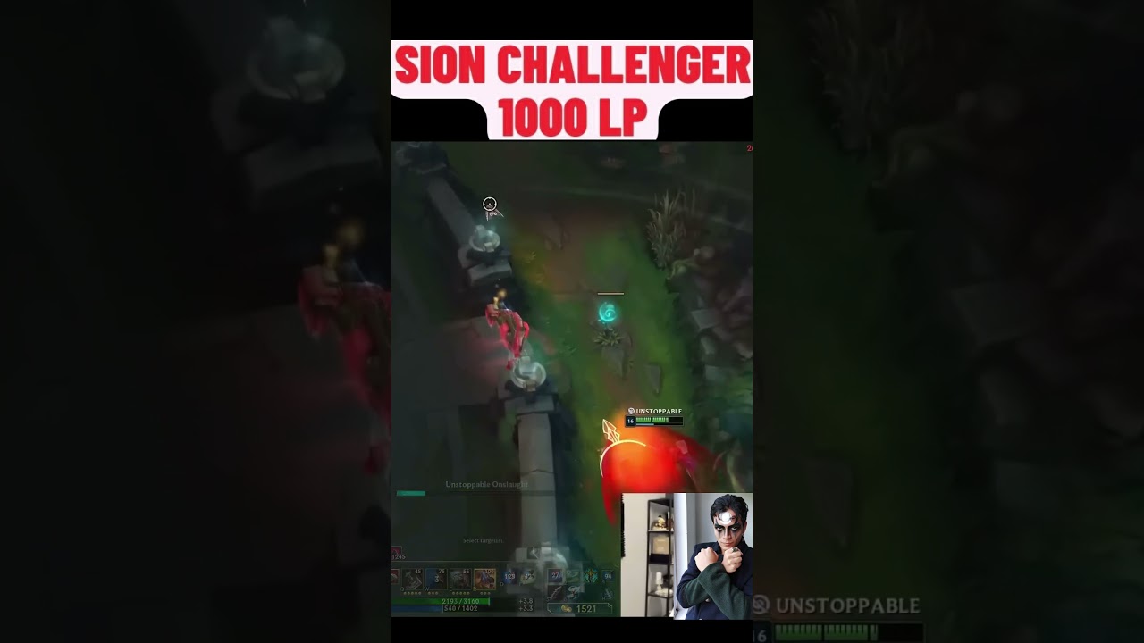 Thebausffs Sion Challenger 1000 lp  #leagueoflegends