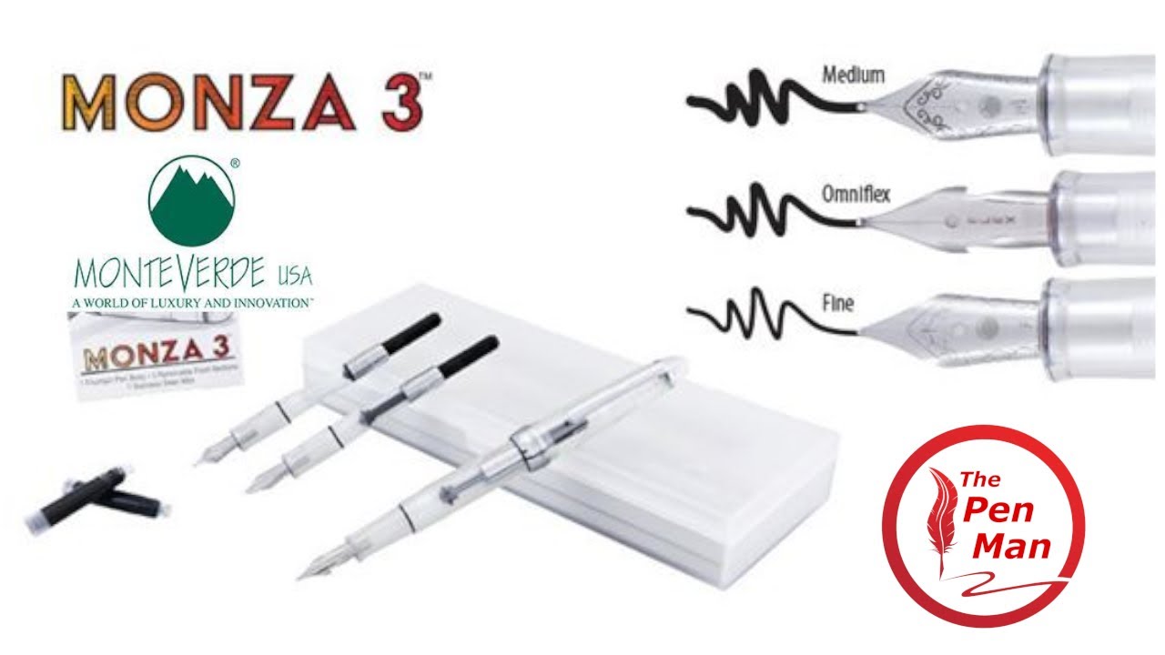Monteverde Monza 3, Fountain Pen Review