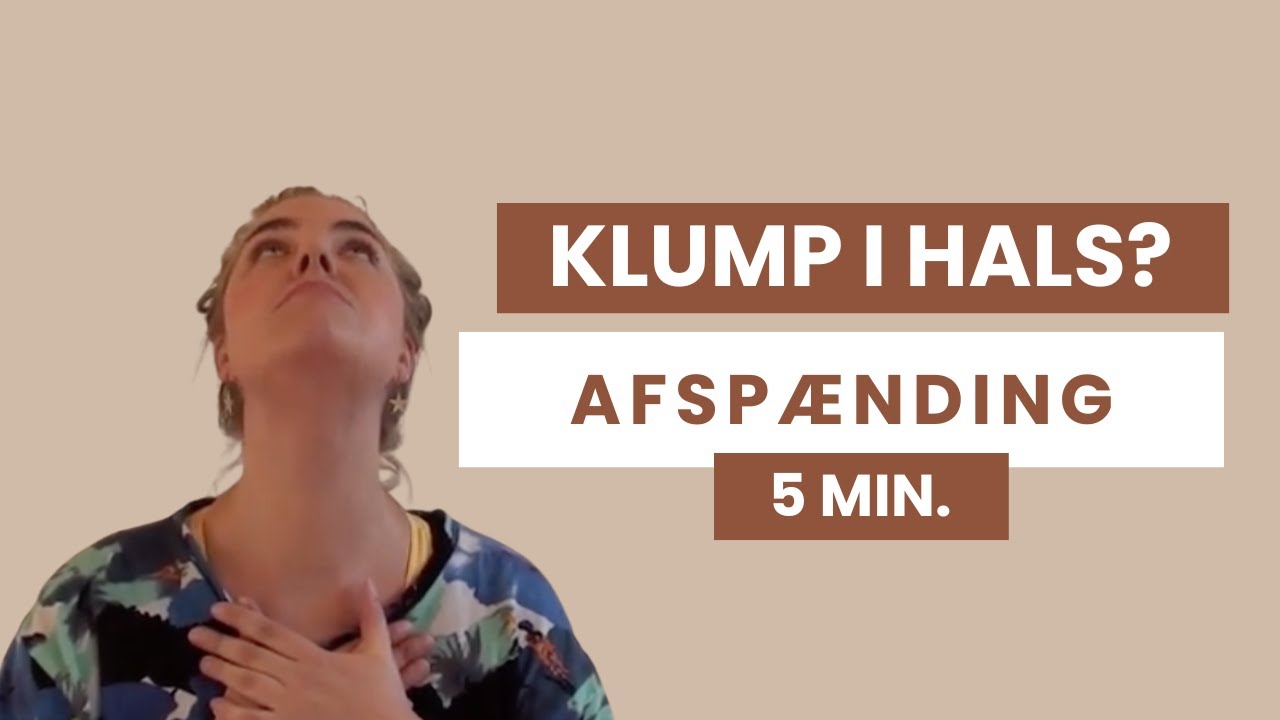 Afspænding for kæbe og hals – slip spændinger på 5 minutter (guidet øvelse)