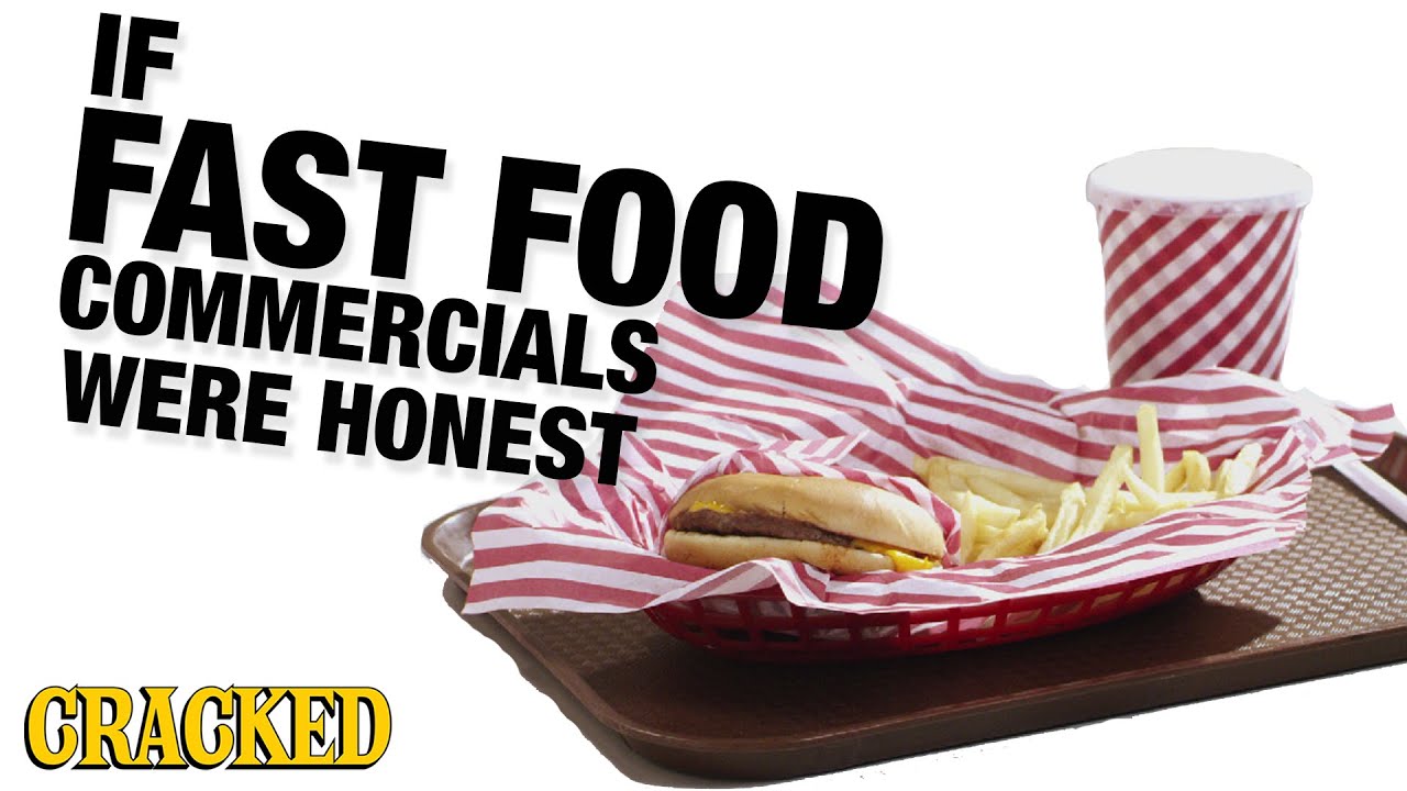 If Fast Food Commercials Were Honest - Honest Ads (McDonald's, Burger King, Wendy's, Taco Bell)