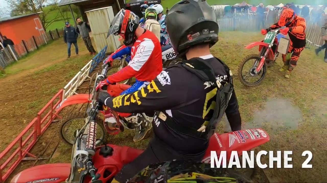 Championnat de France mx a l’ancienne etrabonne ( 125 cr 1989 )