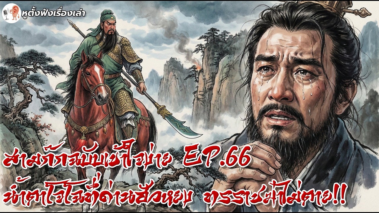 สามก๊กฉบับเข้าใจง่าย EP.66 : โจโฉสิ้นท่า กวนอูยอมหัก...ปล่อยเสือเข้าป่า
