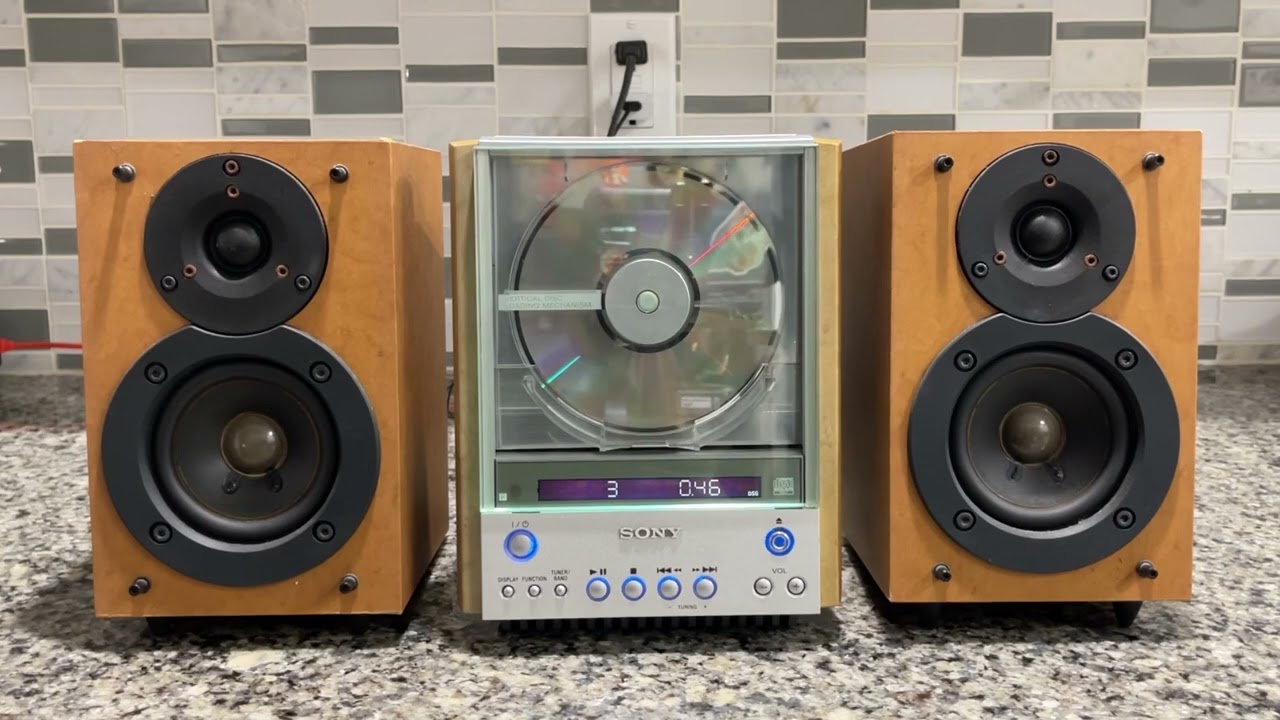 SONY CMT-EX1 CD Player Demo